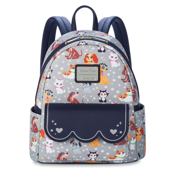 Loungefly Handbags - Loungefly Disney Parks Pets Cats & Dogs Mini Backpack Art Style - NEW